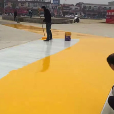 大渡口彩色路面喷涂翻新的使用寿命多长